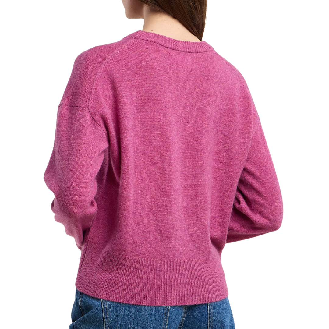 Alba Cashmere Sweater in Violet