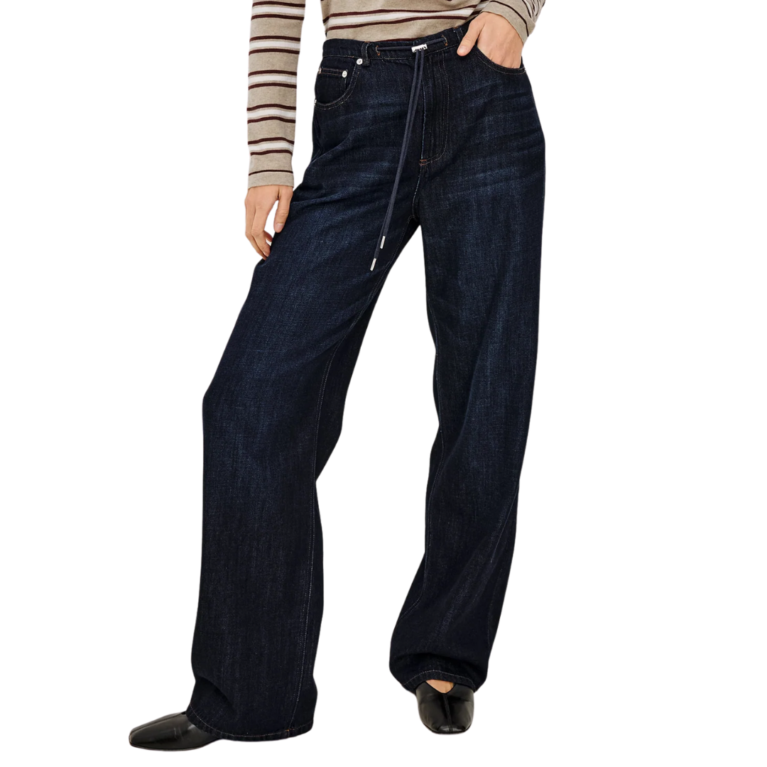 Normandie Pant in Rinse Wash