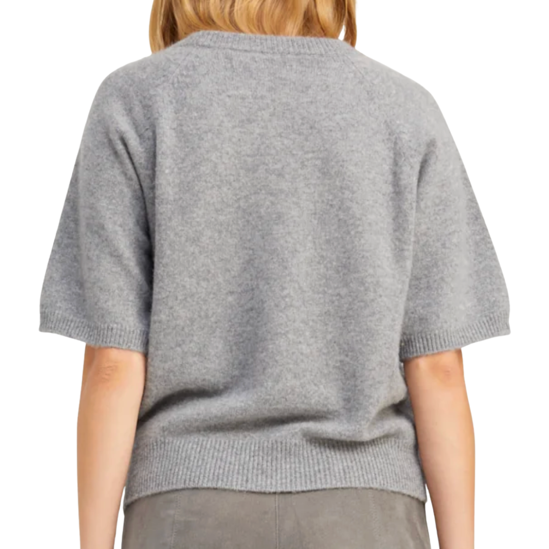 S/S Raglan Tee in Grey