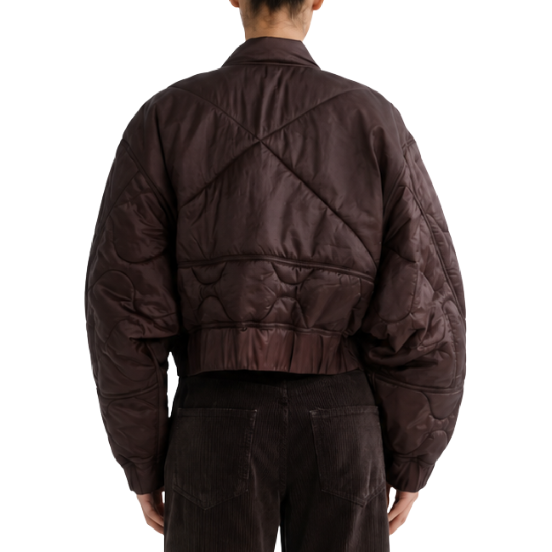 Iona Quilted Jacket in Deep Roast