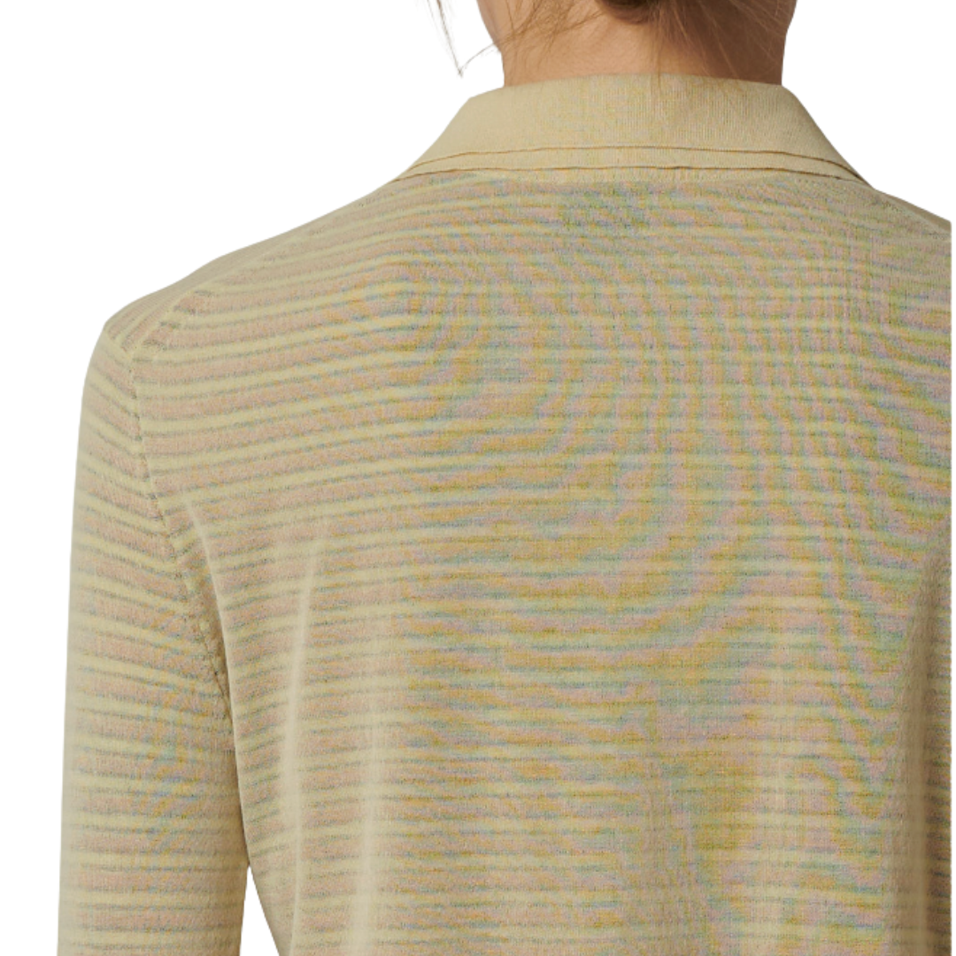 Prema Cardigan in Multicolor Stripe