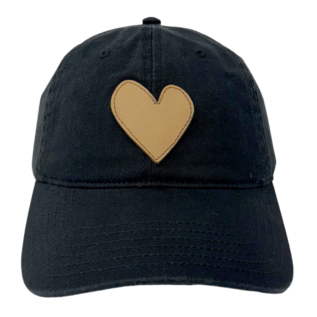 KR Imperfect Heart Hat in Black/Brown