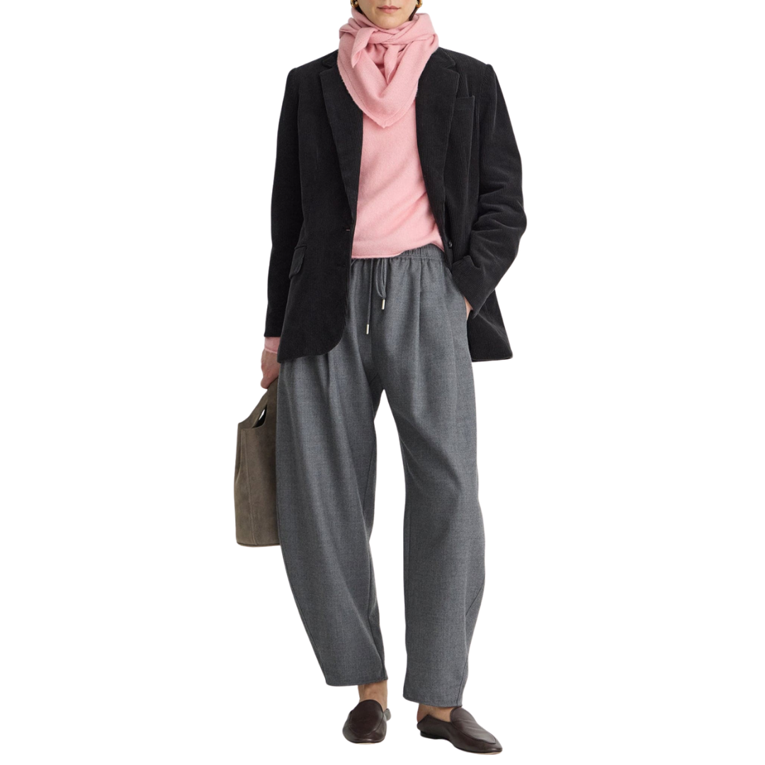 Everyday Pull-On Pant in Grey Melange
