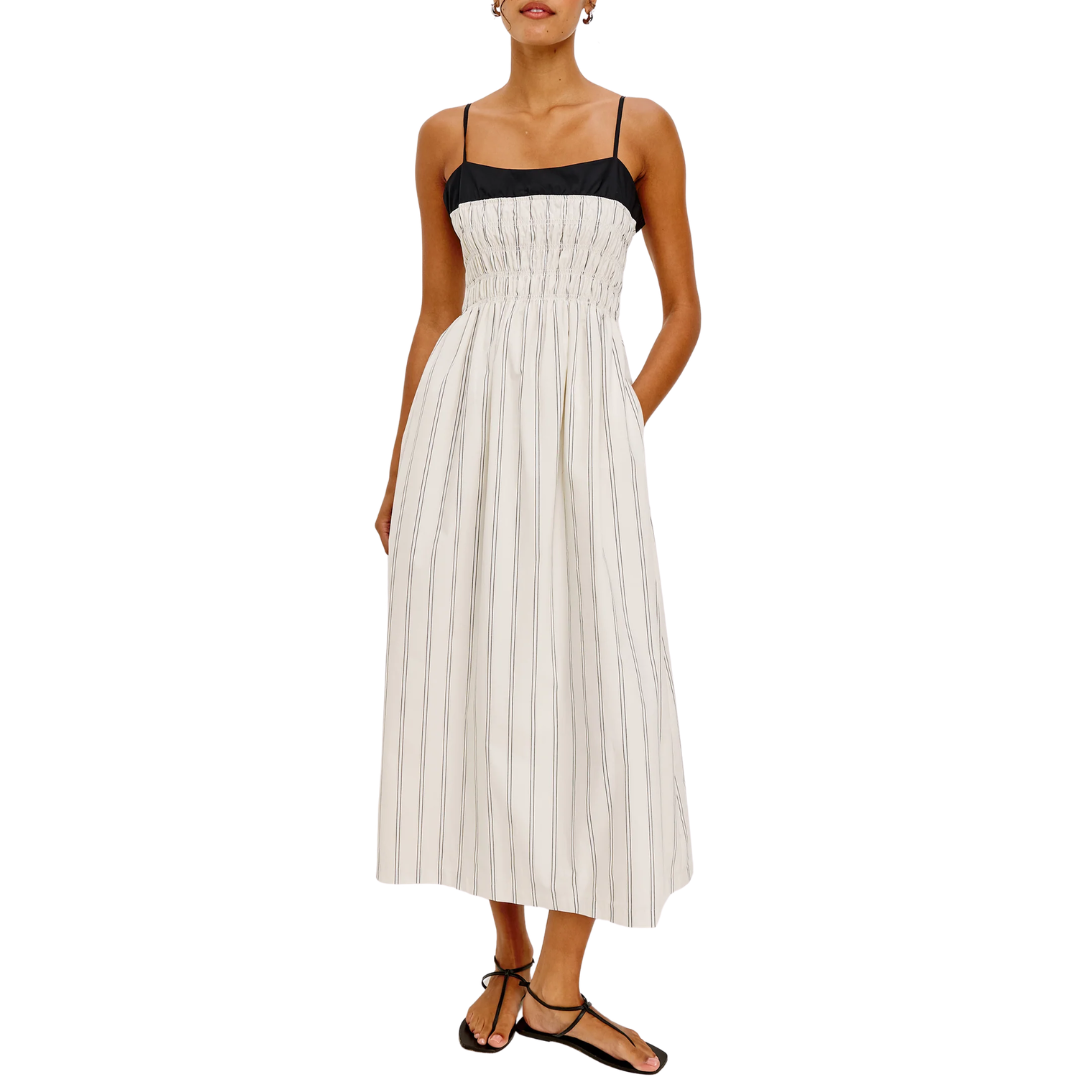 Primrose Dress in Palma Stripe