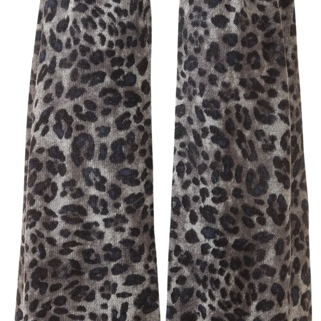Leopard Wrap in Sterling Multi