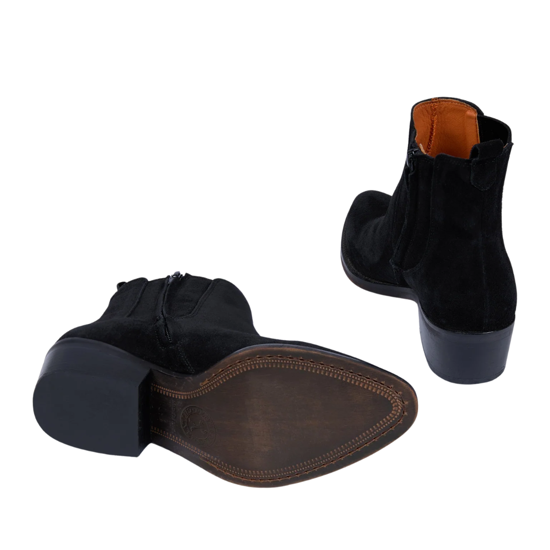 Rove Suede Boot in Black