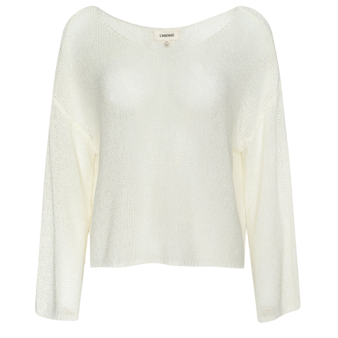 Ethan Knit Pullover in Vanilla