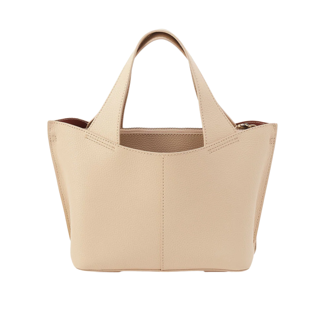 Vida Small Tote in Almond