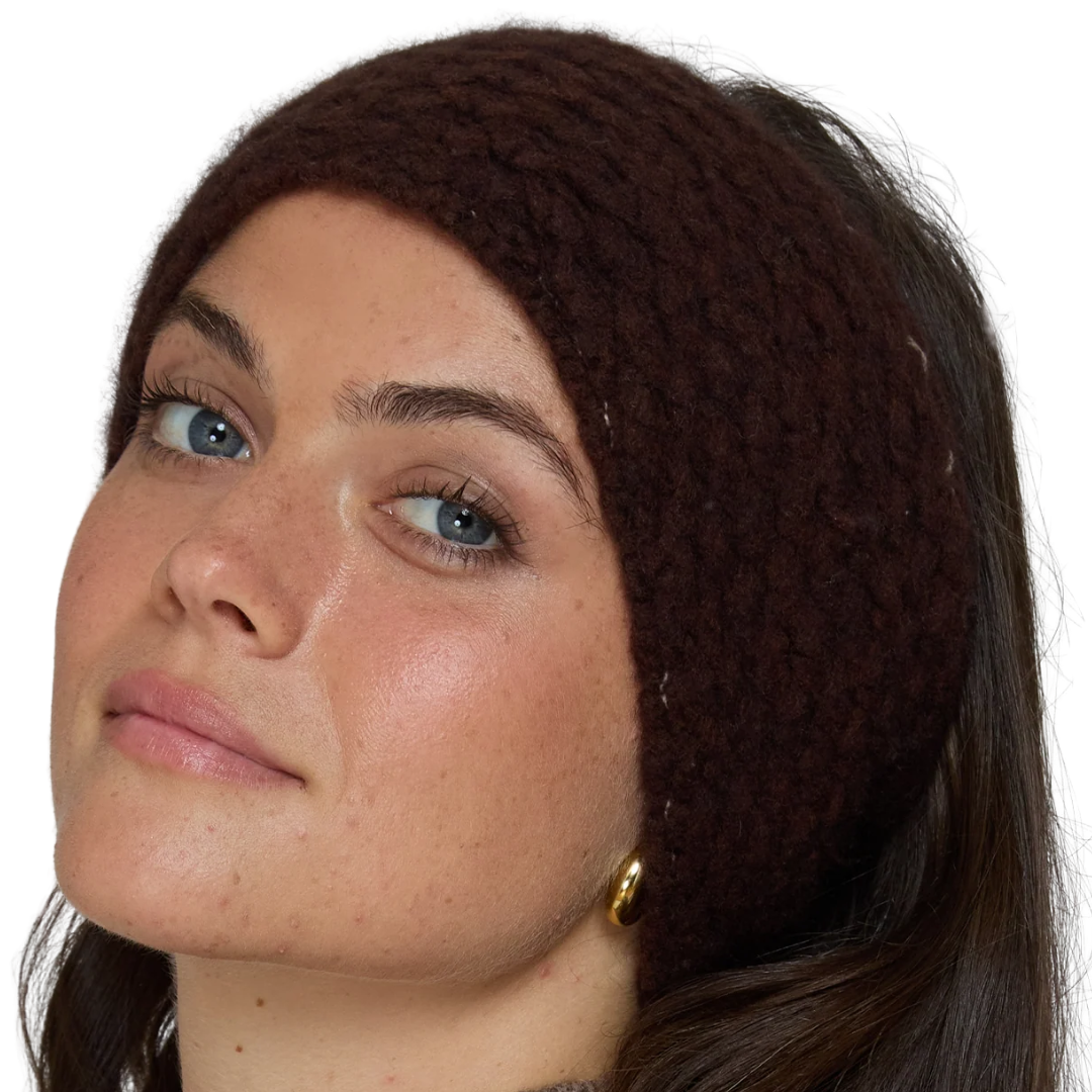 Honeycomb Headband in Espresso