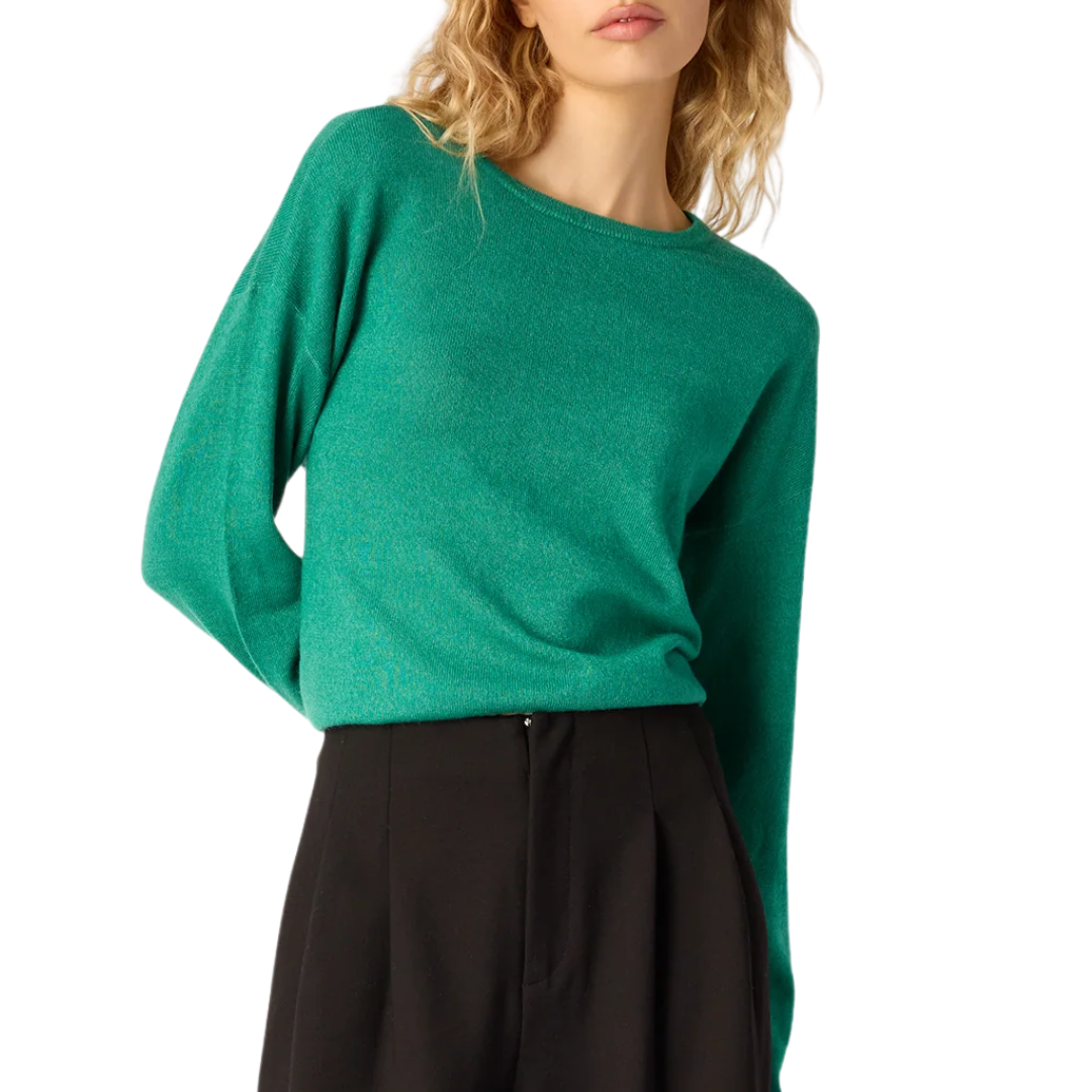 Leith Wool Sweater in Verdant