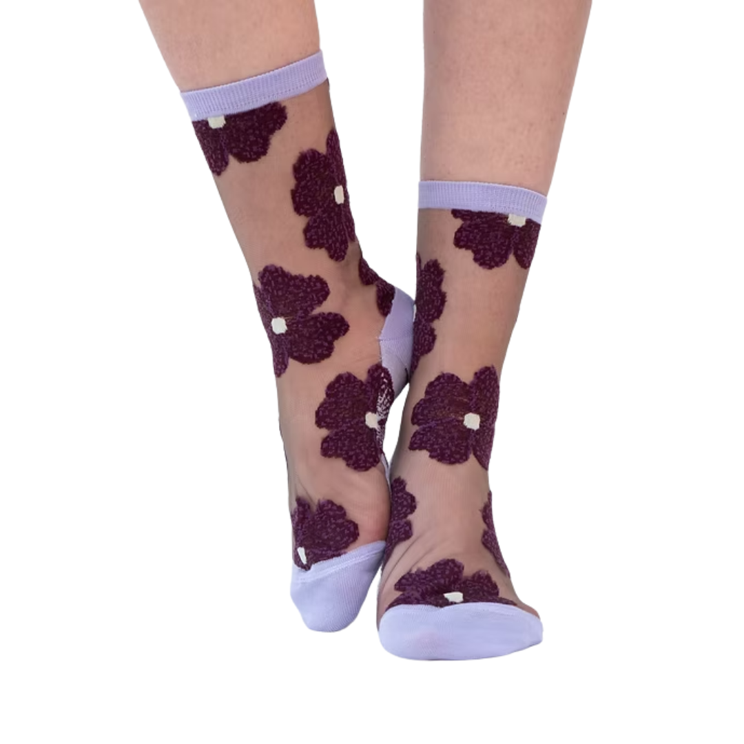 Murano Socks in Violette