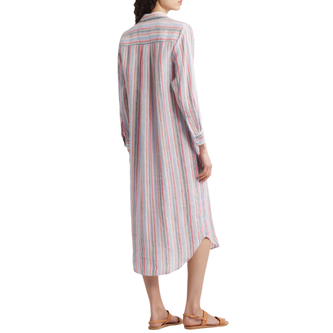 Rory in Multi Pink, Green Stripe