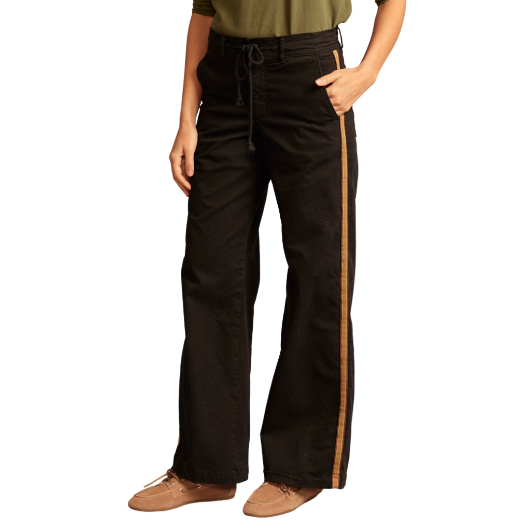 Bradshaw Twill Pant in Black