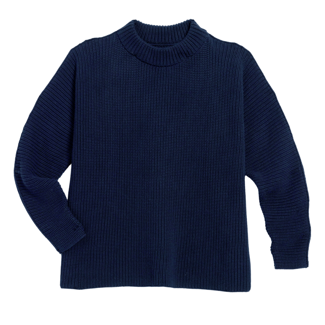 Montecito Sweater in Marine