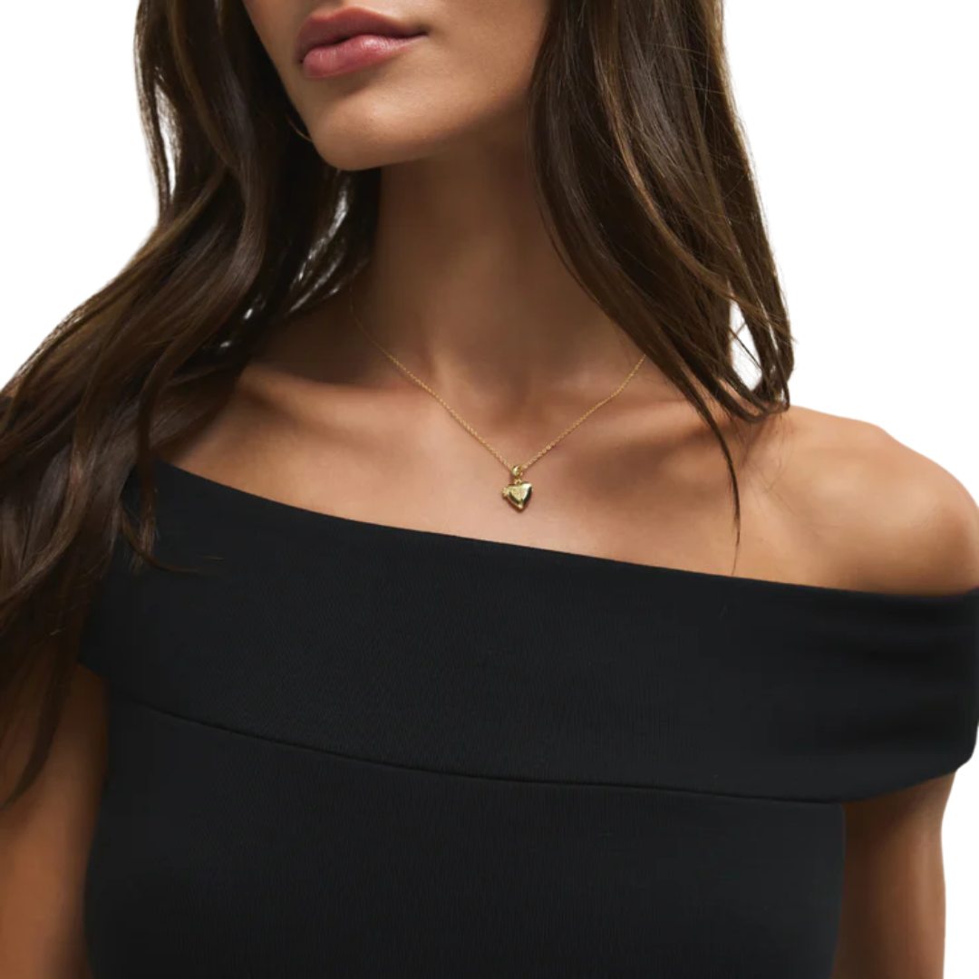 Second Skin Off Shoulder Top in Black