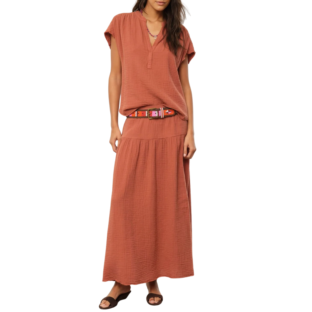 Evelyn Skirt in Picante