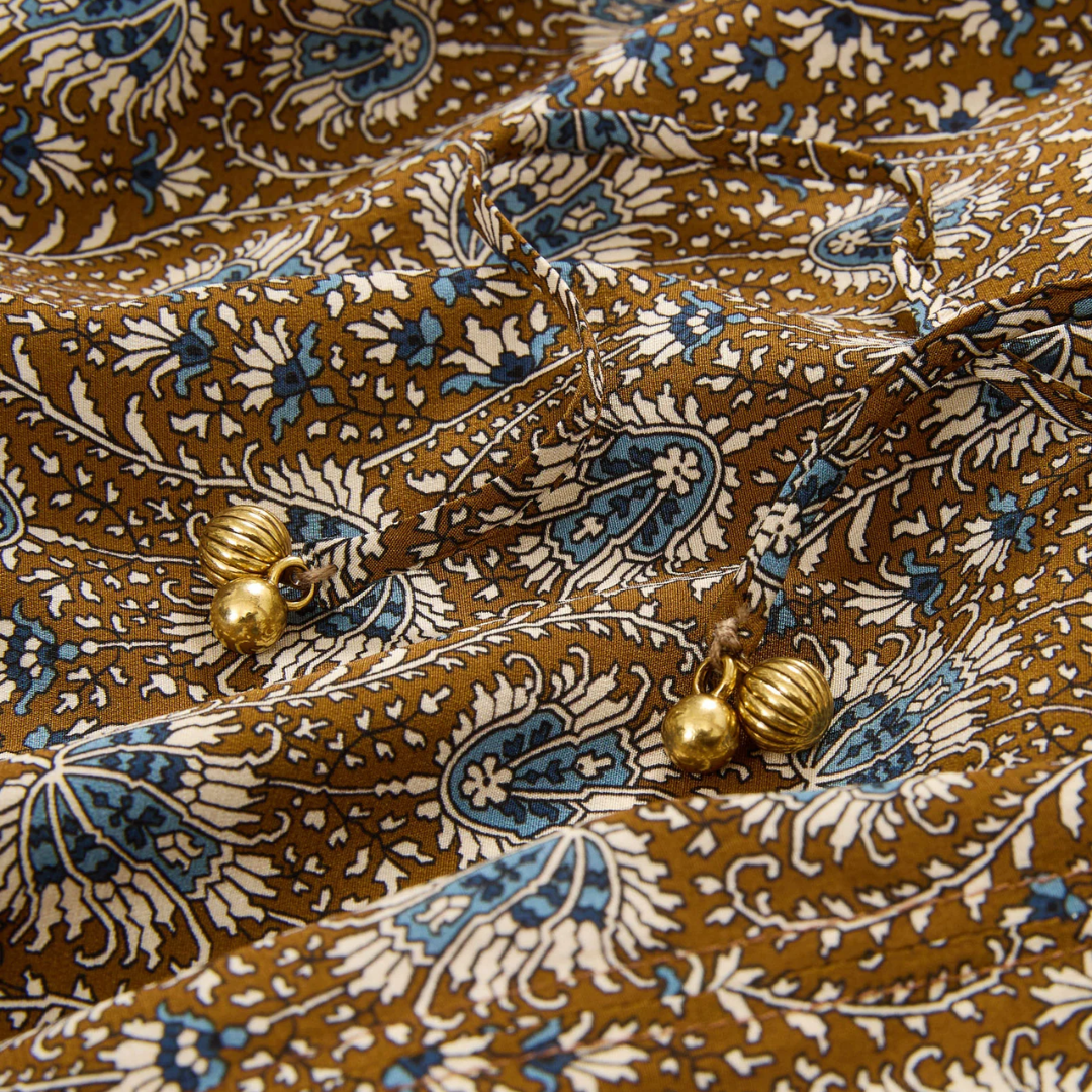 Rhosen Floral Blouse in Acorn Multi