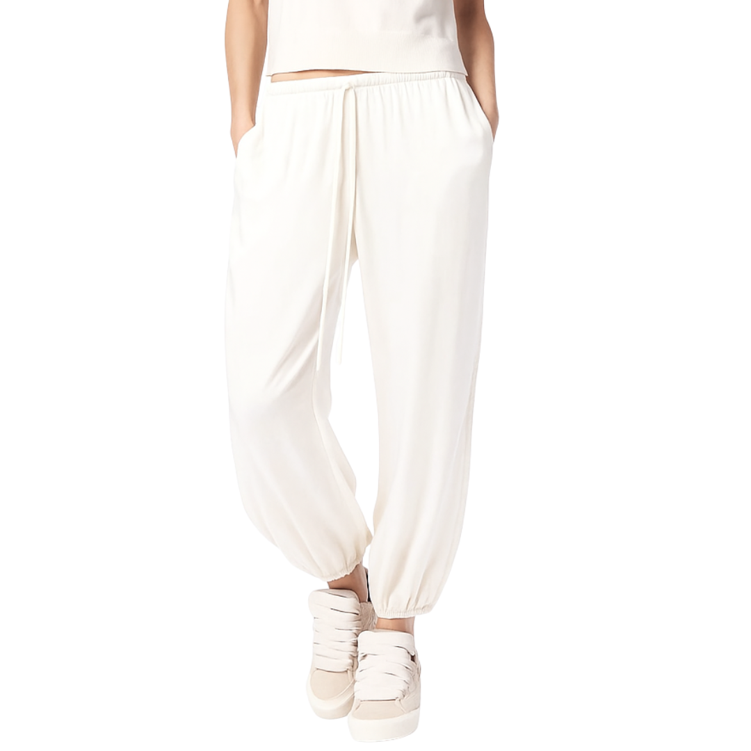 Rayne Parachute Pant in White