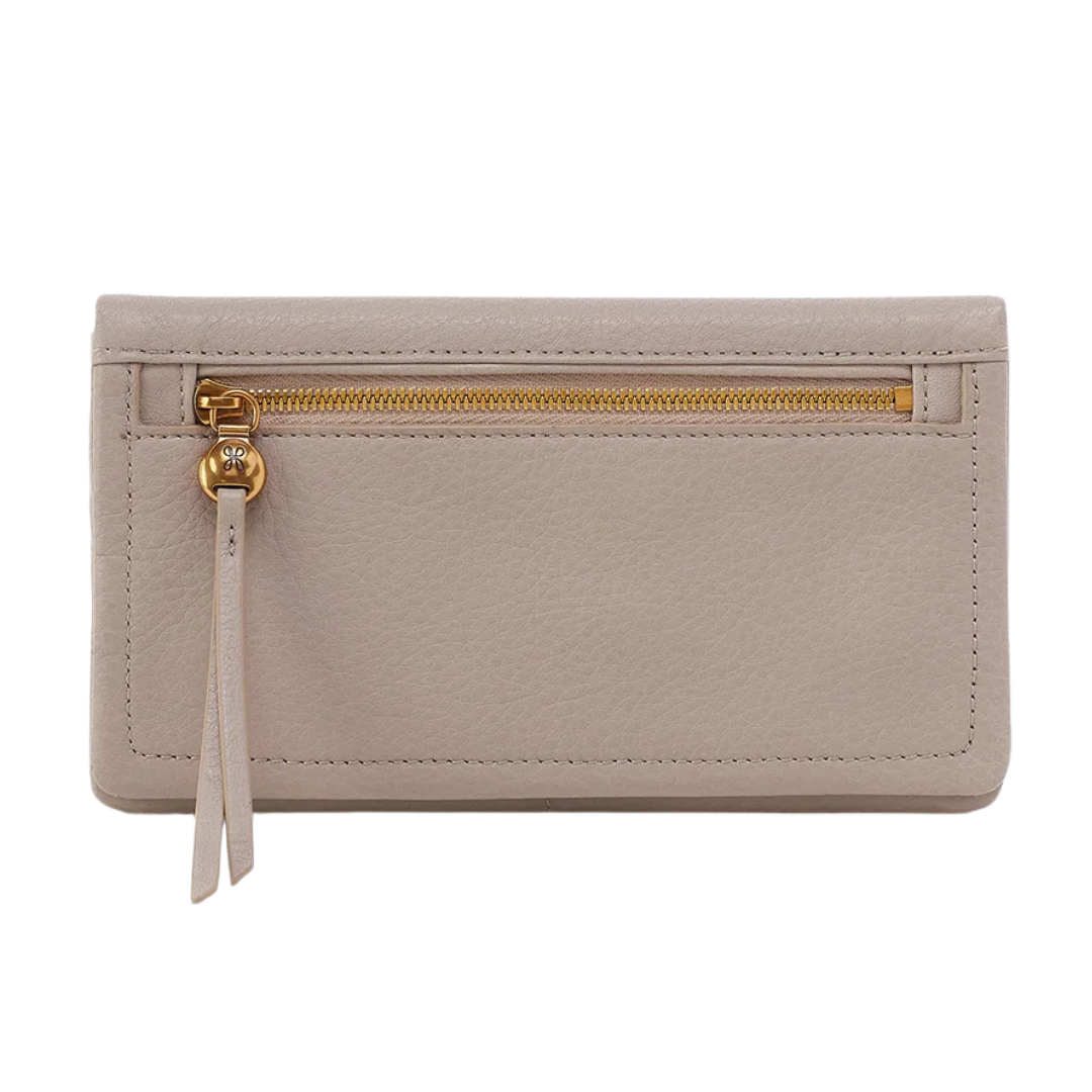 Lumen Continental Wallet in Taupe