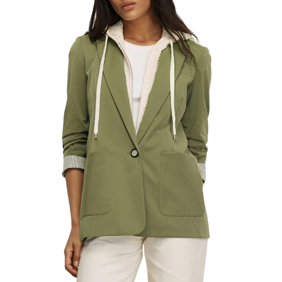 McAllin Dickey Jacket in Stone Army
