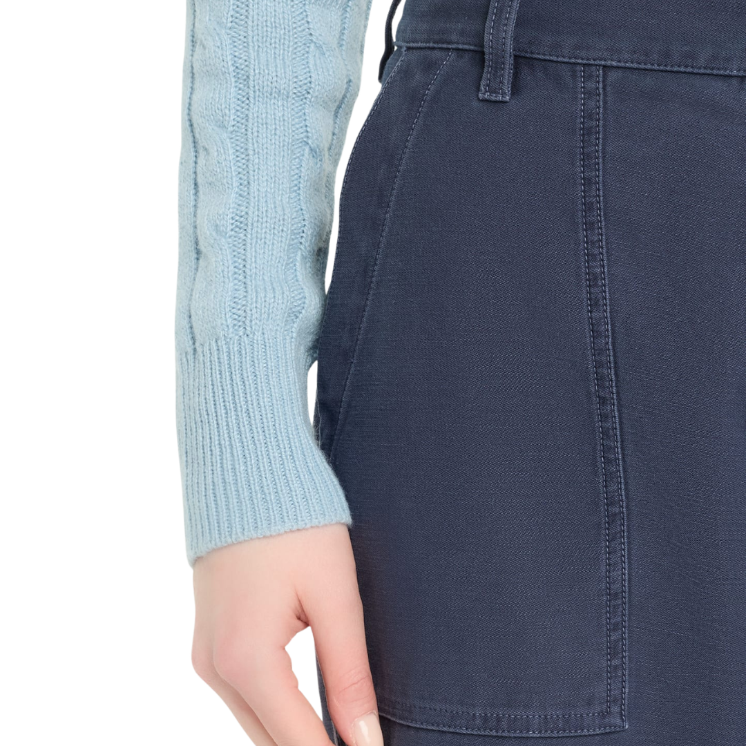 Earl Cotton Pant in Admiral Blue