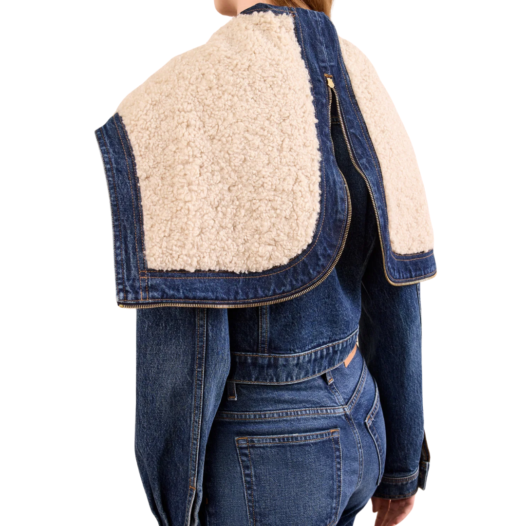 The Sybil Denim Jacket in Nile