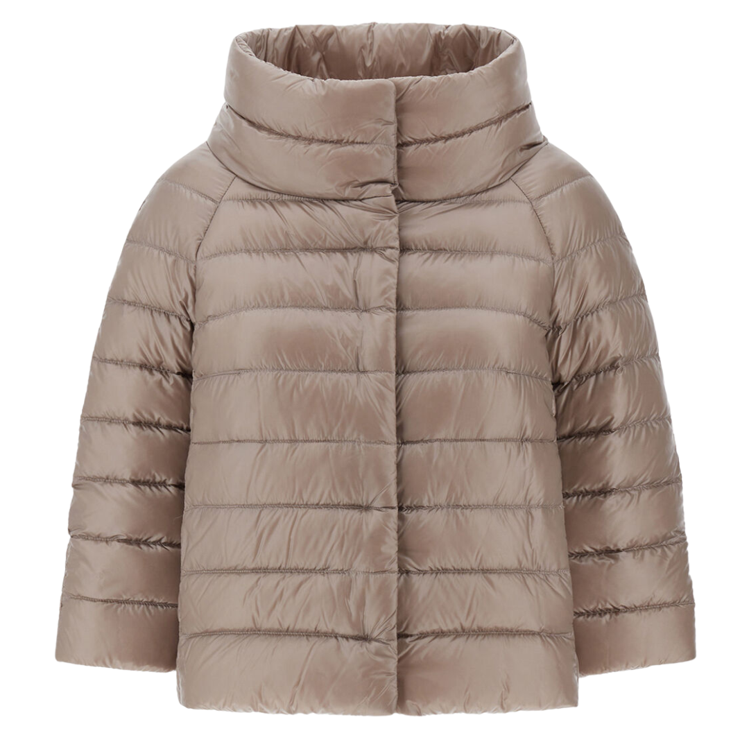 Sofia Cape in Light Taupe