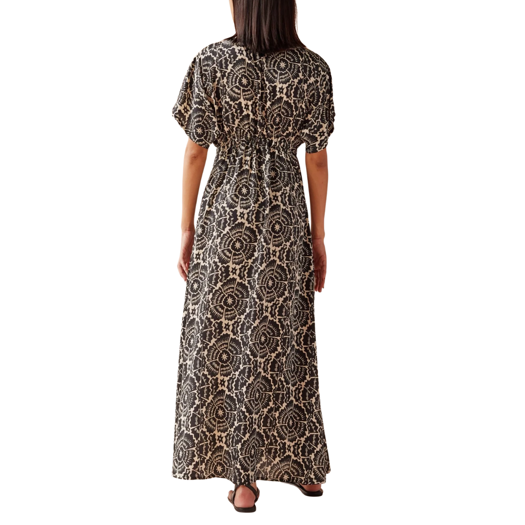 Pia Caftan in Carmen Graphite