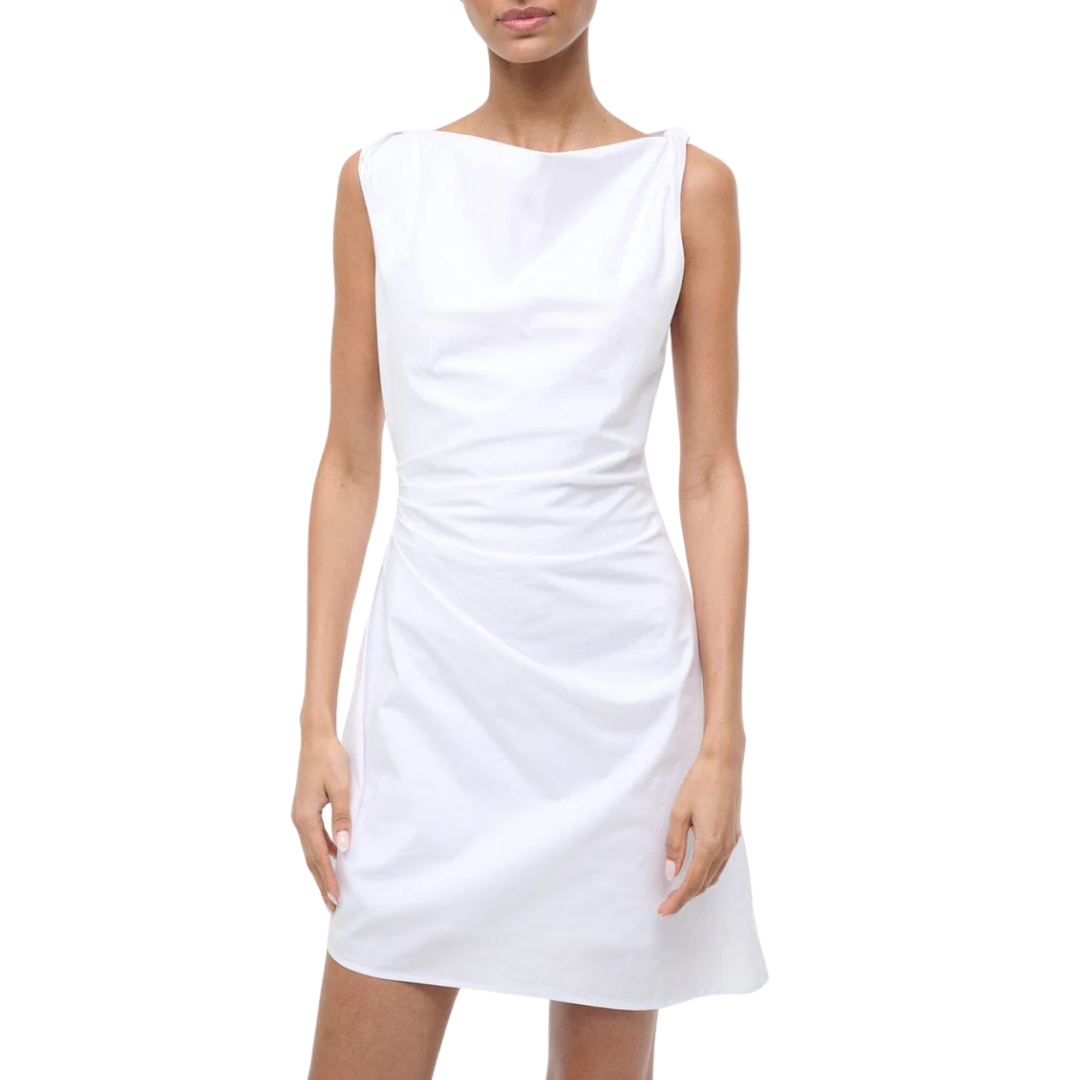 Callie Mini Dress in White
