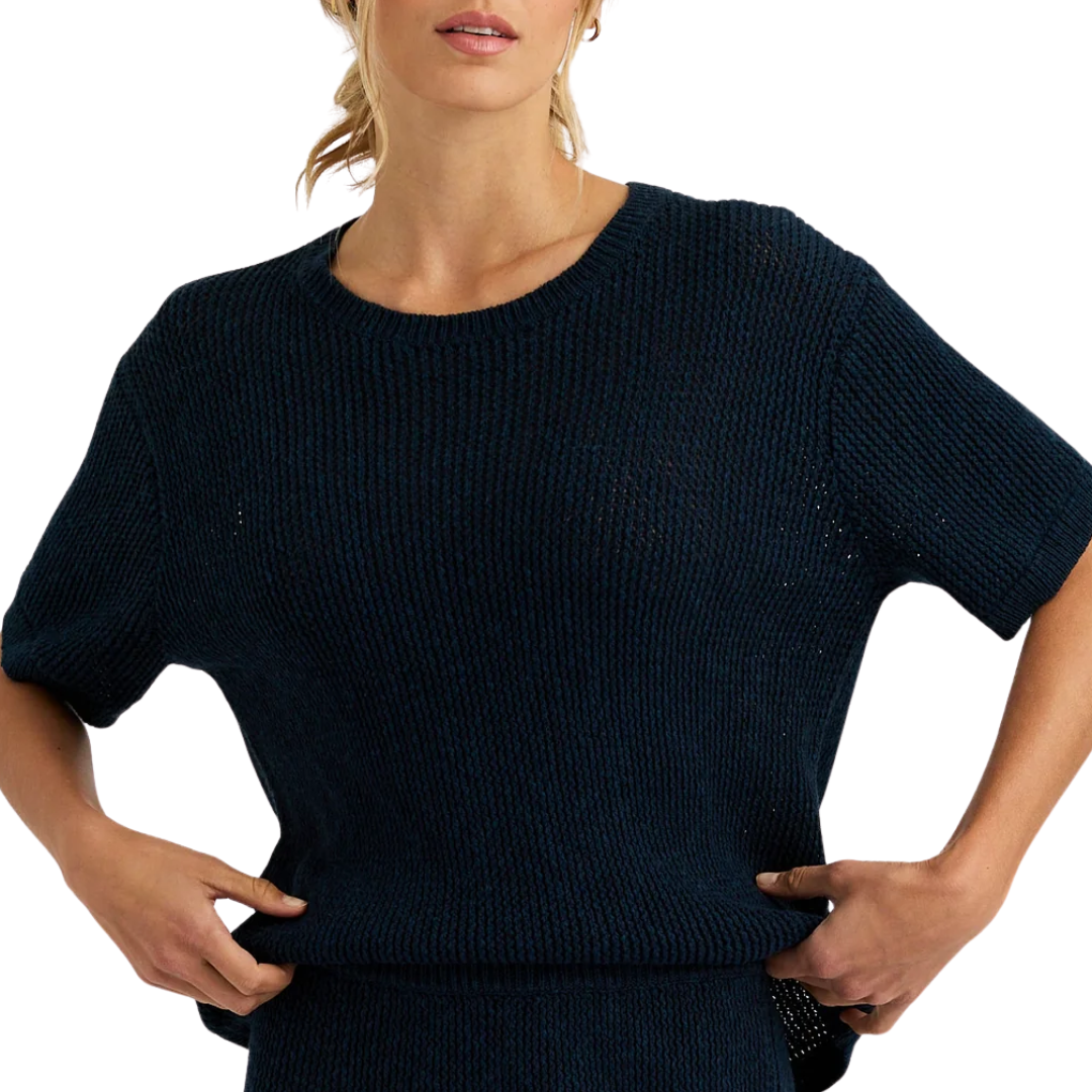 Erica Tee in Navy
