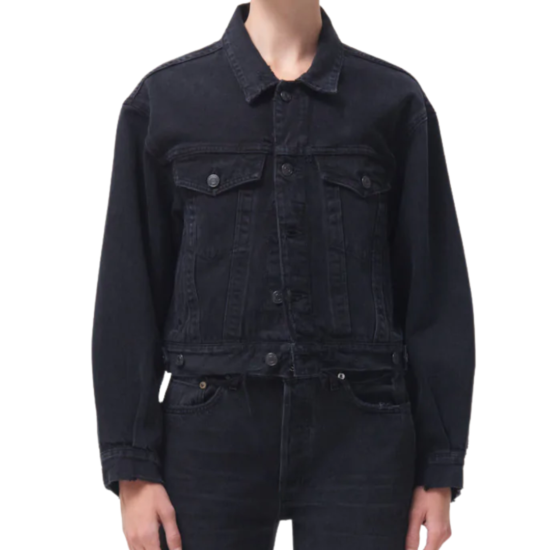 Shrunken Chari Jacket in Jagged