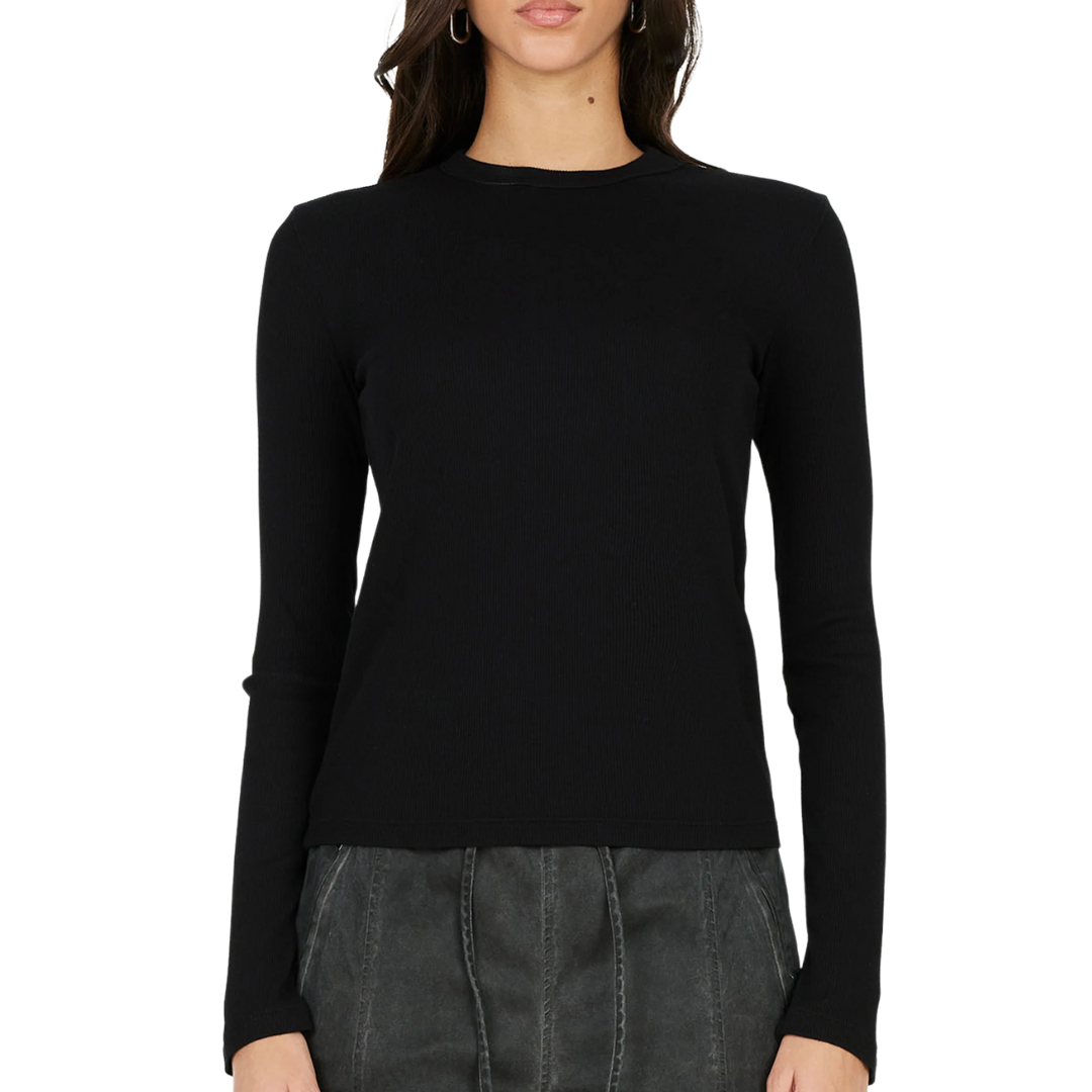 Verona Shirt in Jet Black 