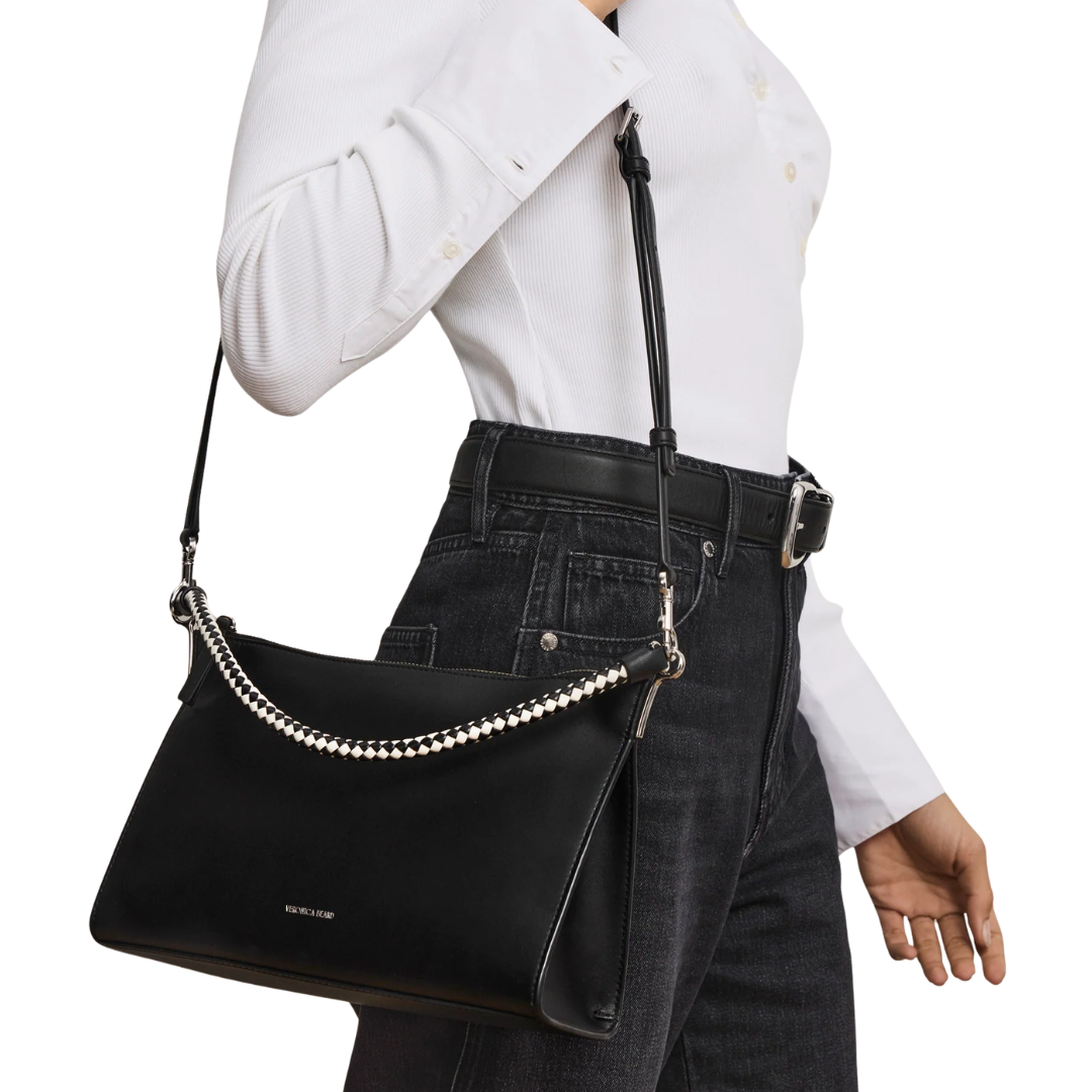 Small Vida Shoulder Bag in Black