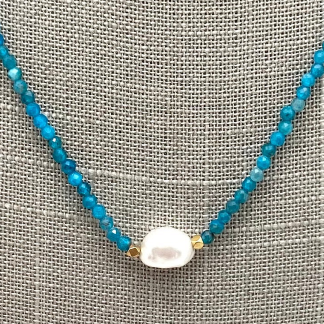 Jenny Necklace in Apatite