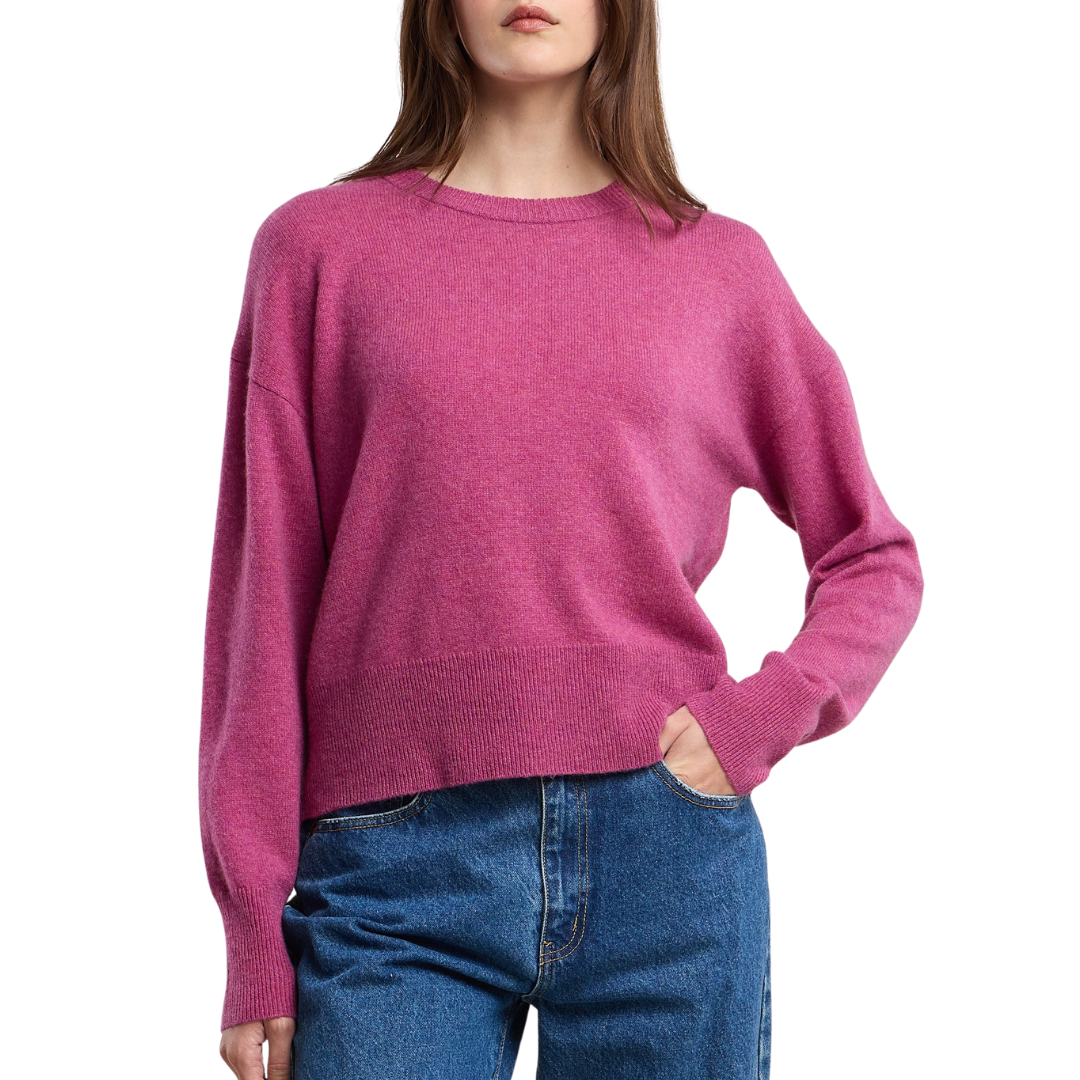 Alba Cashmere Sweater in Violet