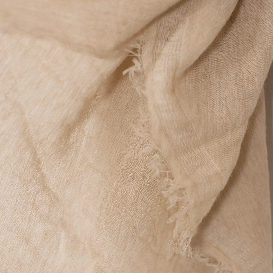 Love Scarf in Warm Sand