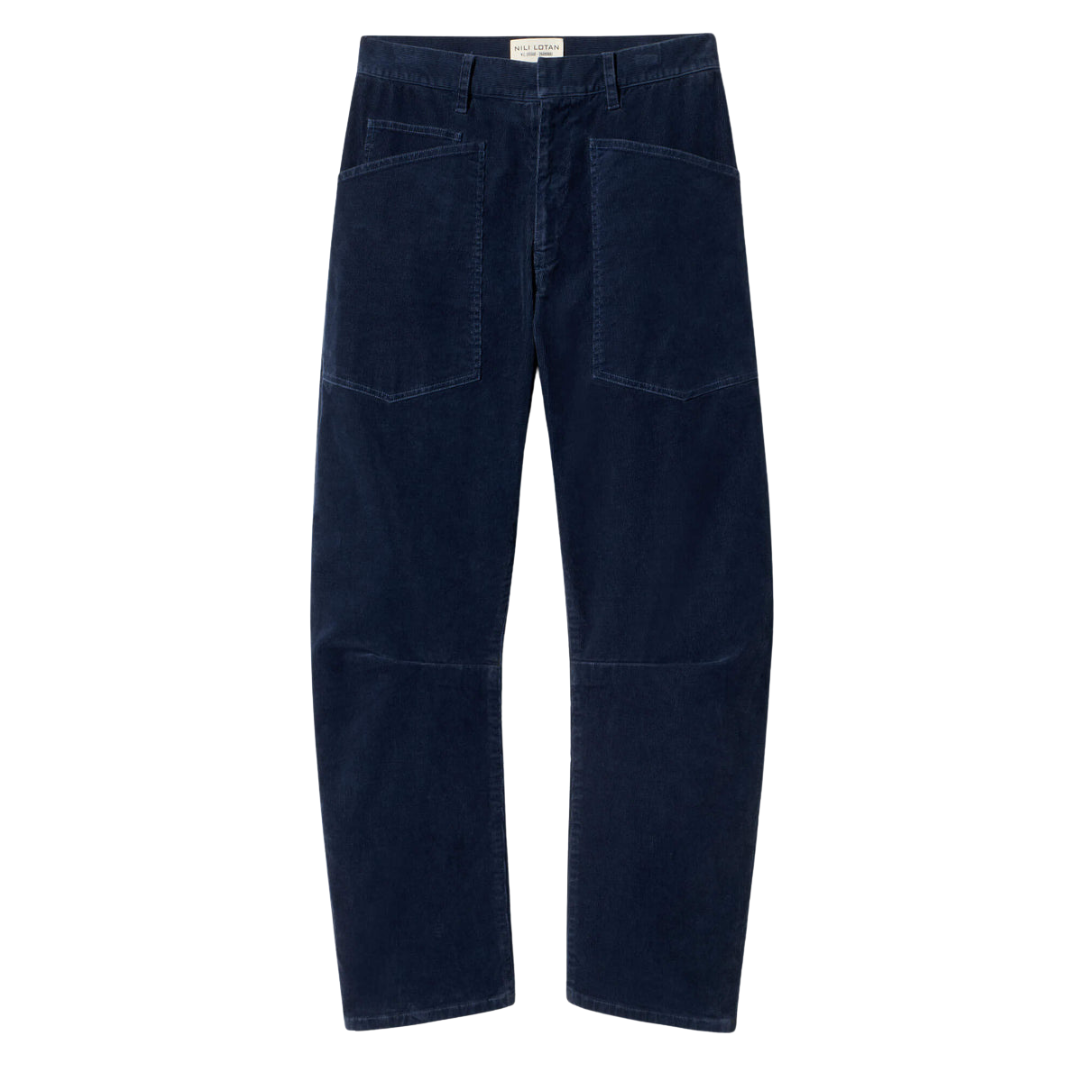 Shon Corduroy Pant in Service Blue