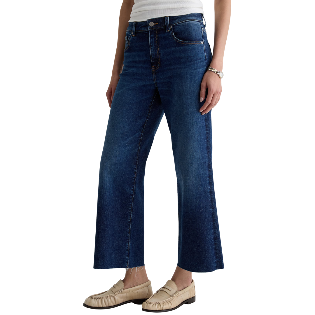 Saige Wide Leg Crop Jean in Outspoken