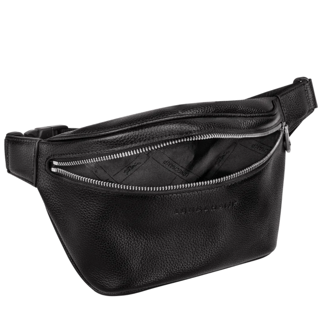 Le Foulonné M Belt Bag in Black