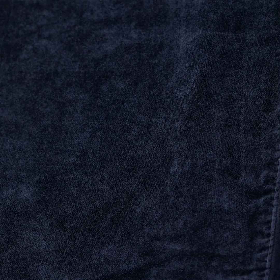 Baker Skinny Velvet Pants 32" in Dark Night