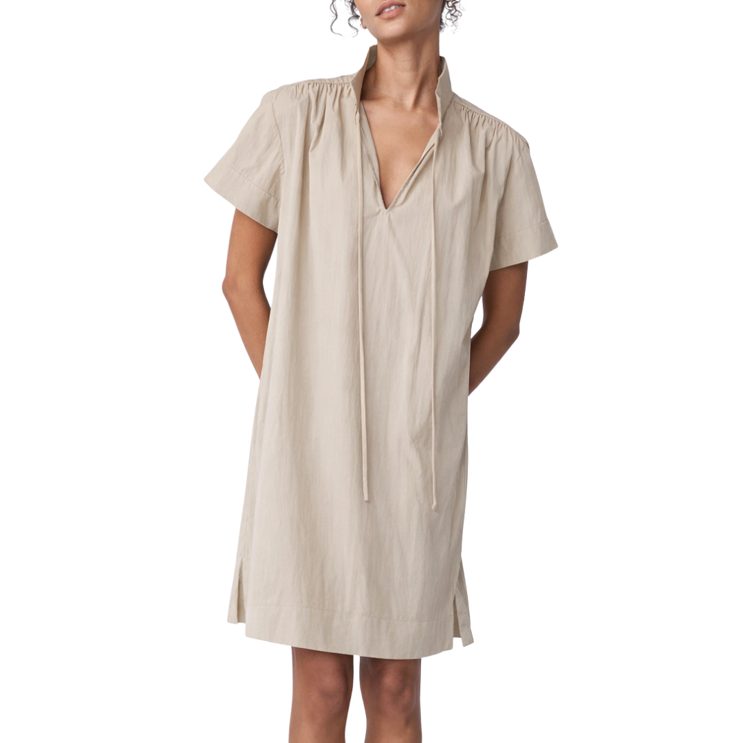 Camille Dress in Khaki