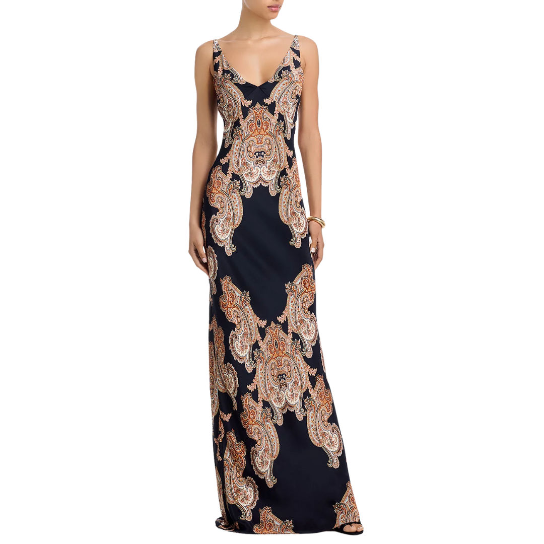 Donelle Dress in Black Multi
