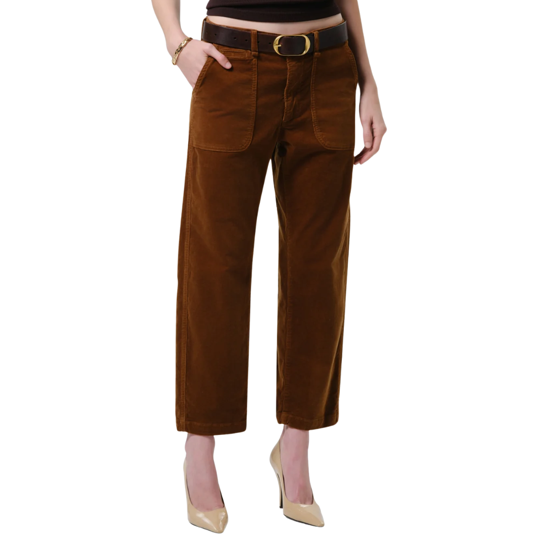 Winslow Stretch Baby Corduroy Utility Pant in Manuka