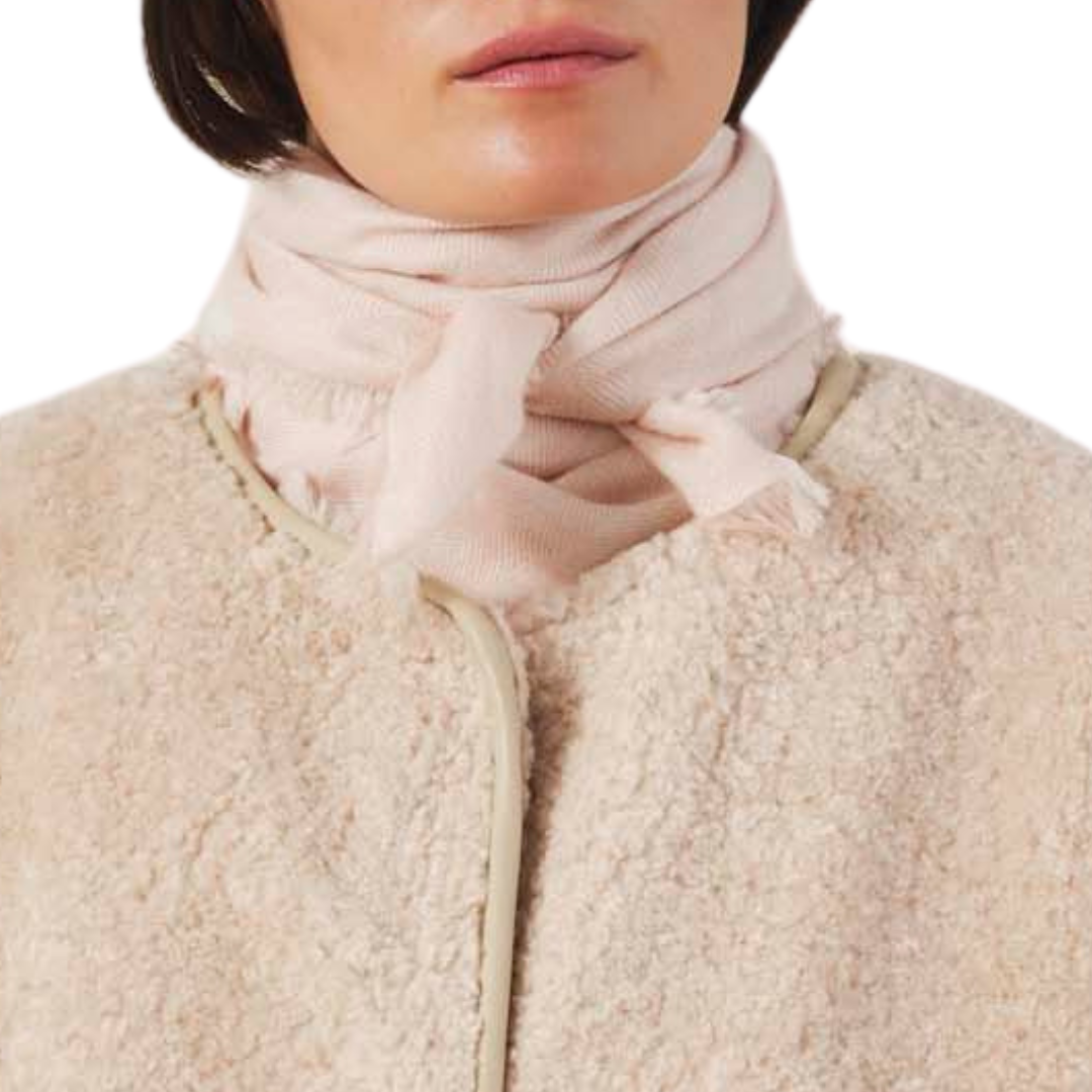 Summer Cashmere Scarf in Pearl