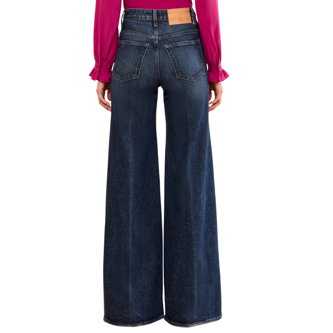 The Stretch Valory Flare Jean in Nile