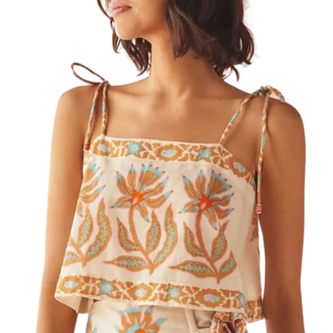 Tillie Tank in Adya Guava