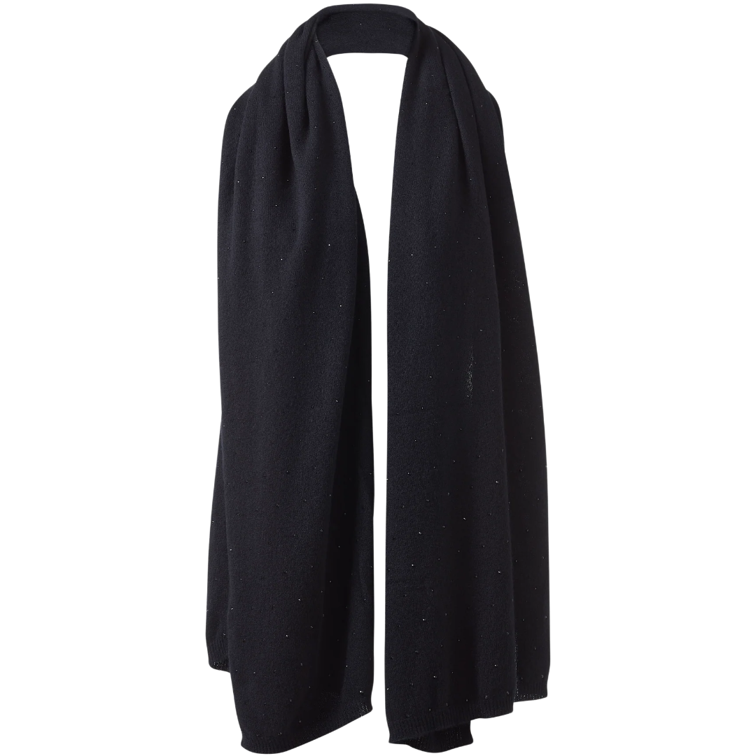 Featherweight Crystal Wrap in Black