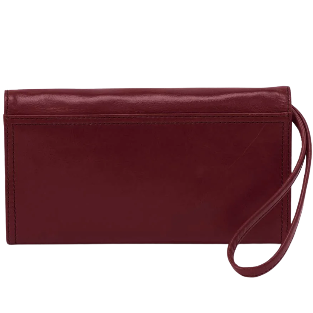 Romy Wallet Crossbody in Saddleberry