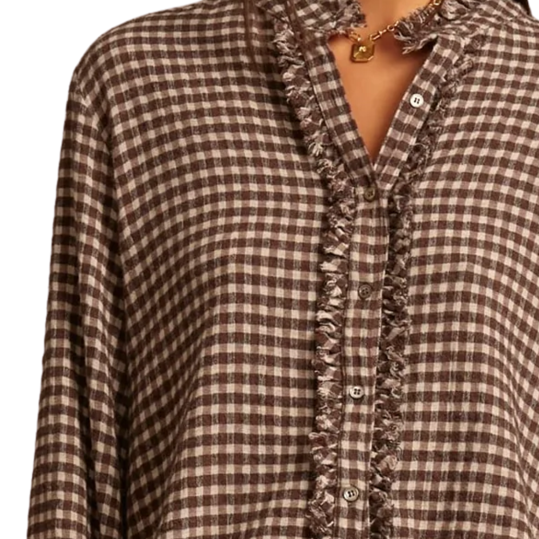 Amelie Shirt in Walnut Brown