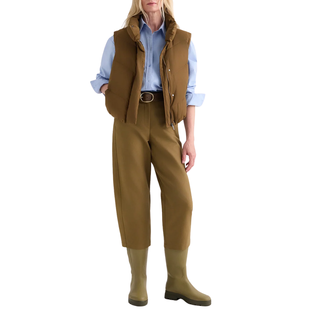Puffer Vest in Carafe